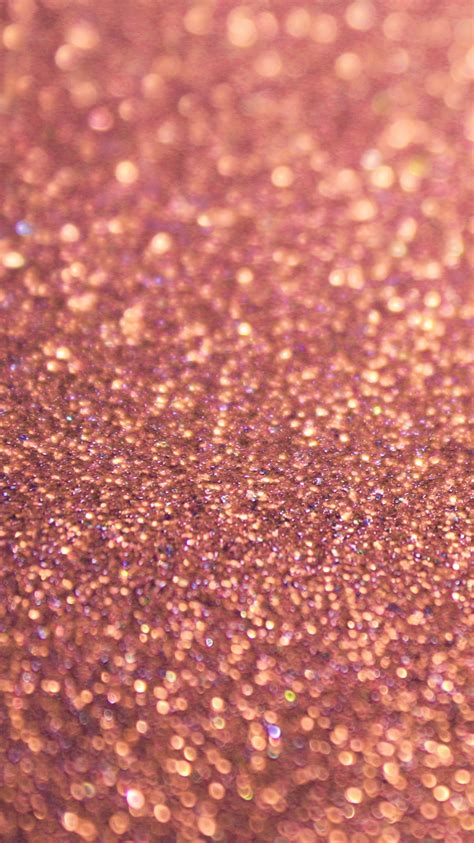 Rose Gold Glitter Iphone 6 Wallpaper Ipod Wallpaper Hd