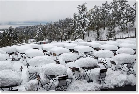 Rare May Snowfall In Oslo Beats 50 Year Old Record 40 Cm 15 Inches