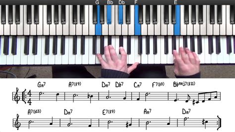 Jazz Piano Chord Chart Productionsklo