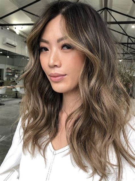 Pin By Cristinabquijano On Hair Styles Asian Hair Highlights Asian