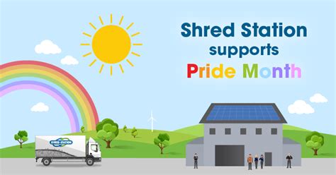 Shred Station Supports Pride Month Shred Station