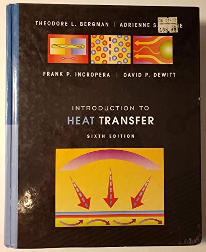 Introduction To Heat Transfer Bergman Theodore L Lavine Adrienne