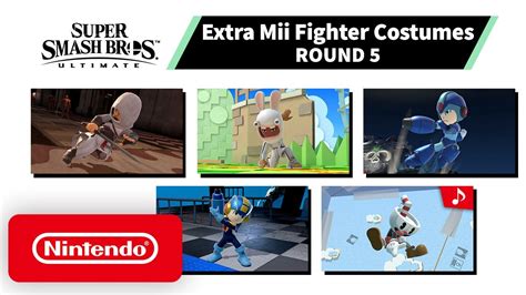 Super Smash Bros Ultimate Mii Fighter Costumes 5 Nintendo Switch