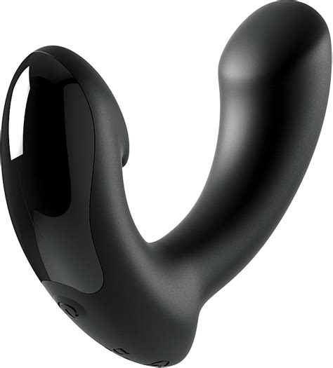 Pipedream Sir Richards Control Silicone P Spot Massager Black P Spot
