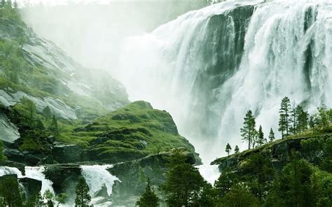 Top 30 Beautiful Water Falling Wallpapers In Hd