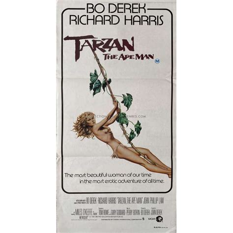 Tarzan The Ape Man Australian Movie Poster 13x30 In 1981