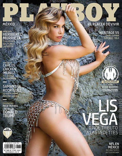 Lis Vega Nua em Playboy Magazine México