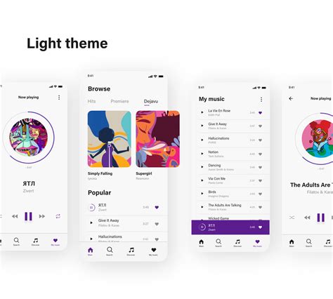 Music App Design On Behance