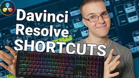 Listed below are all the keyboard shortcuts for the latest version of davinci resolve. Davinci Resolve Keyboard Shortcuts - Edit Videos FASTER ...