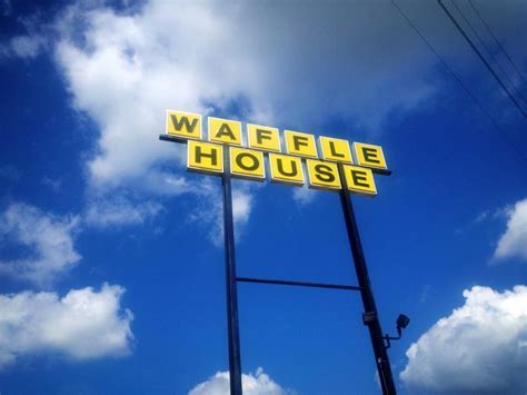 Waffle House Sign Traveling With Jared