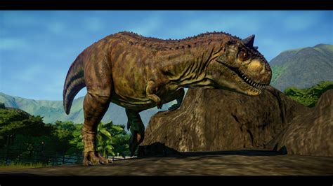 Carnotaurus Jurassic World Evolution Maqcars