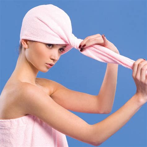 1pc Towels Bathroom Hair Towel Girls Magic Hair Drying Hat Cap Salon