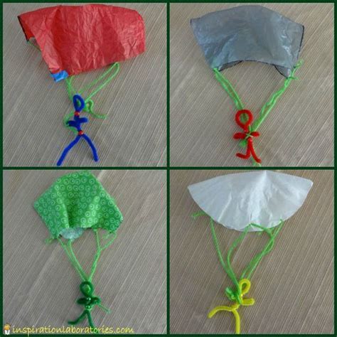 How To Make A Parachute Inspiration Laboratories Детские игры