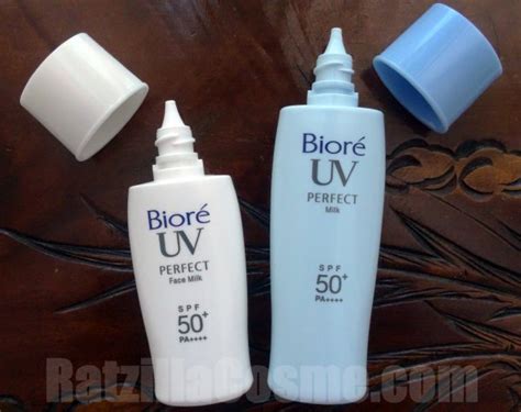 It can be even used as a makeup base. Best Pick: Biore UV Perfect Sunscreen Line (2015 formula ...