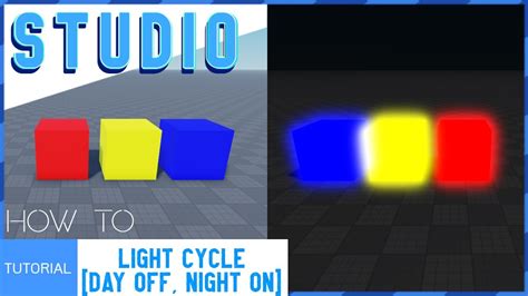 Roblox Studio How To Make A Light Cycle Day Off Night On Youtube