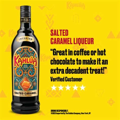 Kahlua Salted Caramel Coffee Liqueur 750 Ml Kroger