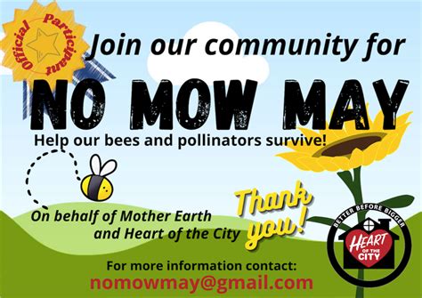 Sign Up Available For No Mow May Fort