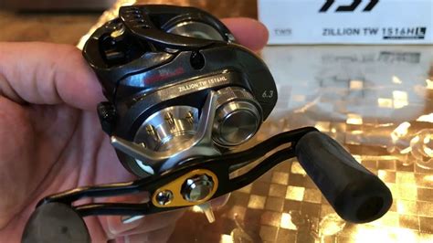 JDM Daiwa Zillion TWS HL Bait Casting Reel Unboxing And First