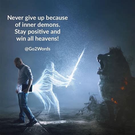 Fighting My Inner Demons Quotes Shortquotescc