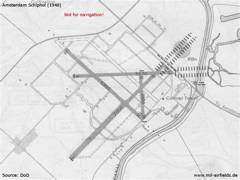 Amsterdam Schiphol International Airport Map