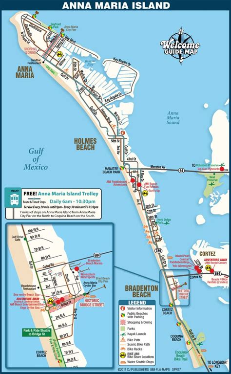 Printable Map Of Anna Maria Island Florida Printable Word Searches