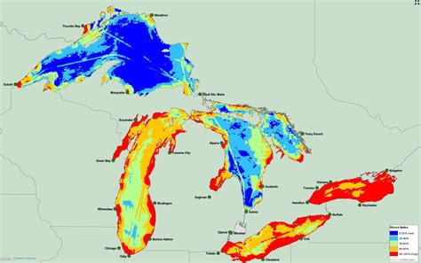 Researchers Map 34 Threats To The Great Lakes Michigan Radio