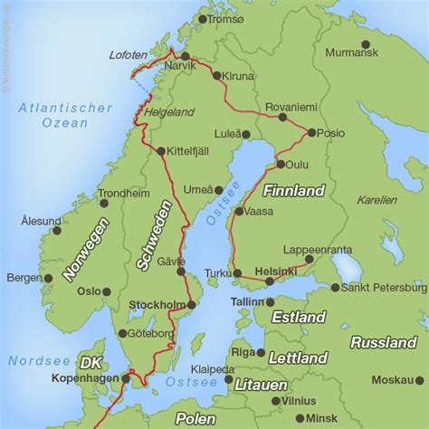Mit Dem Motorrad Rund Um Die Ostsee Der Urlaubär Unterwegs
