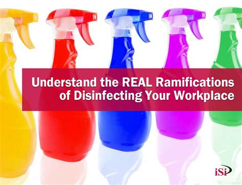 Disinfecting Your Workplace Understand The Real Ramifications