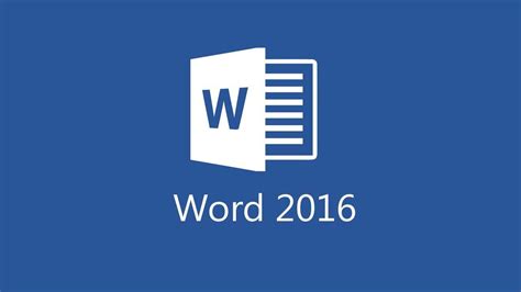 Microsoft Word 2016 Logo Logodix