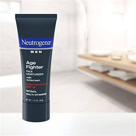 Neutrogena Age Fighter Anti Wrinkle Retinol Moisturizer For Men Daily
