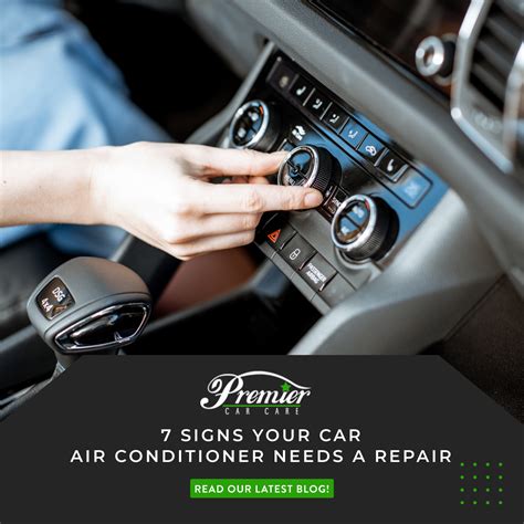 7 Signs Your Car Air Conditioner Needs A Repair