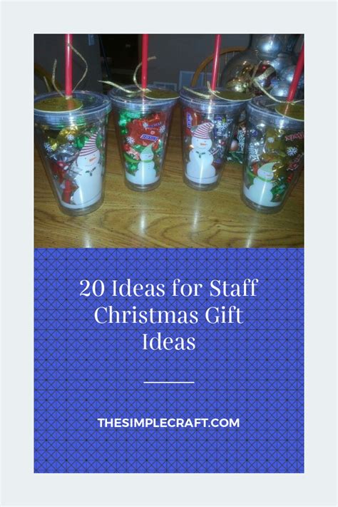 20 Ideas For Staff Christmas T Ideas Home Inspiration And Ideas