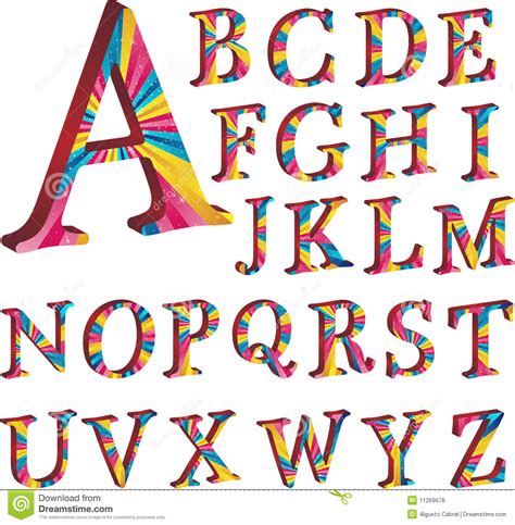 Alfabeto Para Imprimir Colorido Alfabeto Colorido Atividades De Images