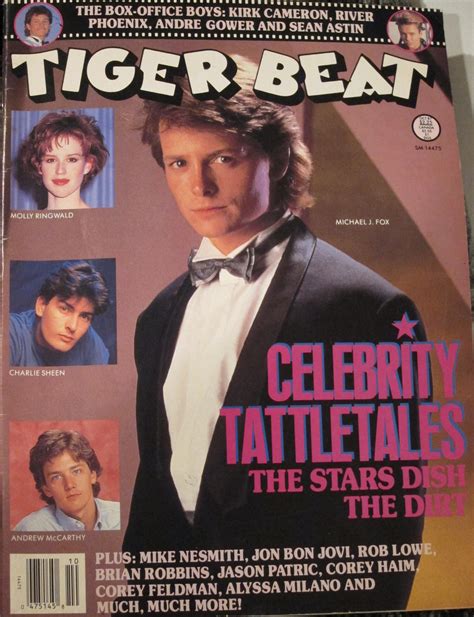 A Tribute To Tiger Beat Based Entirely On The October 1987 Issue The
