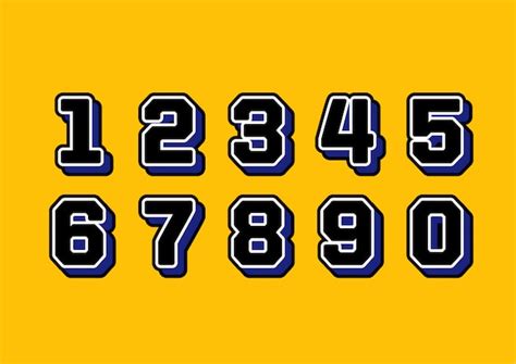 Sports Jersey Numberssave Up To 15