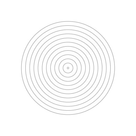 Concentric Circle Elements Element For Graphic Web Design Template