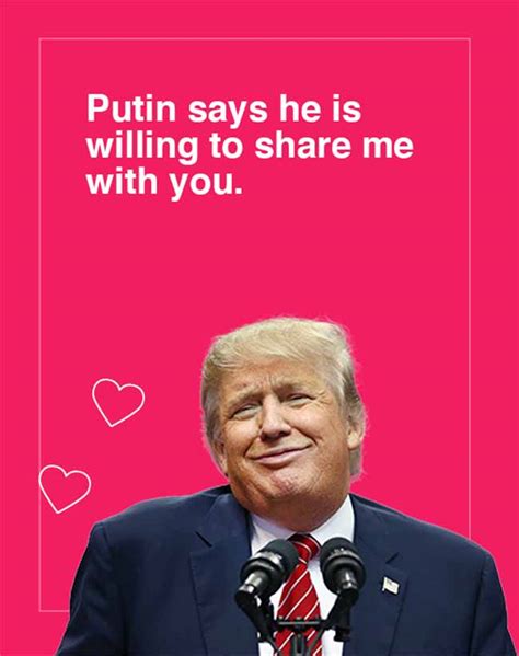 A professional graphic designer took to imgur to upload a bunch of pink designs that are guaranteed to make a relationship last. Trump Valentines Day Cards - The Tasteless Gentlemen