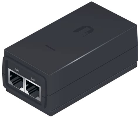 Ubiquiti Poe 24 12w G Bulk Gigabit Poe Injector 24v05a 12w Bulk