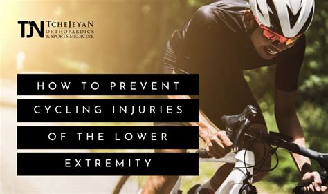 How To Prevent Cycling Injuries Of The Lower Extremity Tjn Ortho