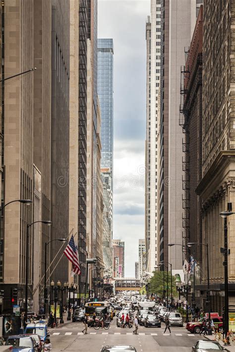 Finance District Chicago Illinois Usa Editorial Photography Image