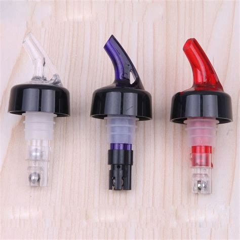 Cy053 plastic wine pourer bottle wine decanter wine pour filter home bar essential equipment. 20/30ML Plastic Quantitative Wine Pourer Alcohol Liquid ...