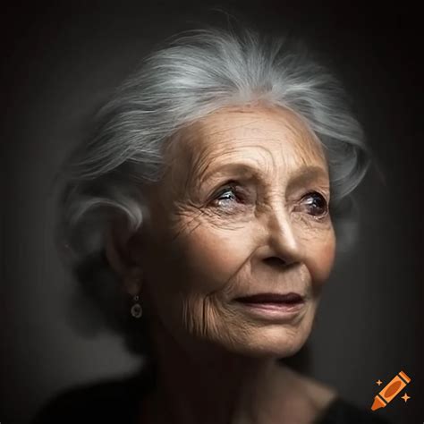 Portrait Of A 55 Year Old Woman
