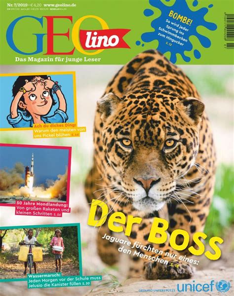 Geolino Back Issue 072019 Digital In 2021 Kinderspiele