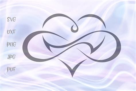 Heart Infinity Polyamory Sign Endless Love Svg For Cricut 315941