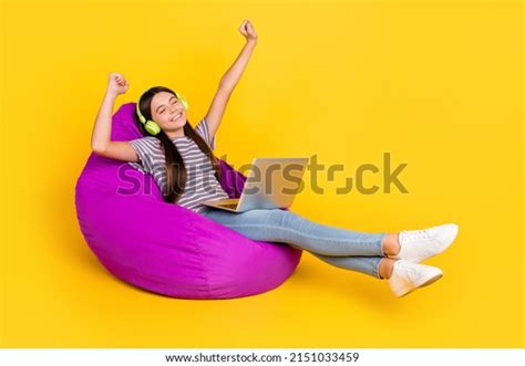 3430 Girl Sitting On A Bean Bag Stock Photos Images And Photography