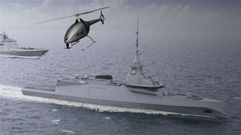 Airbus Built First Demonstrator Of A Rotary Wing Drone For A Warship