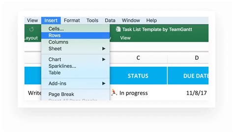 Free Excel Task Tracker Template And To Do List Teamgantt