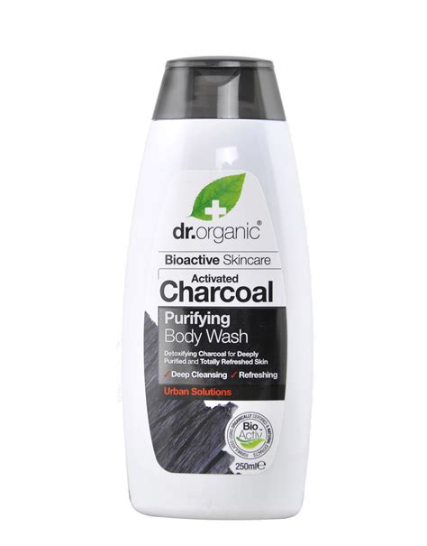 Activated Charcoal Purifying Body Wash By Dr Organic 250ml