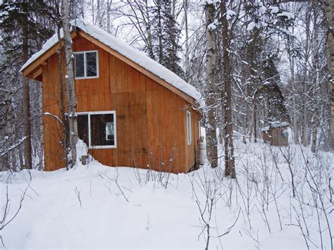 Off Grid Cabin In Alaska