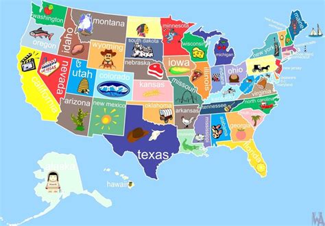 Tourist Map Of The Usa Whatsanswer